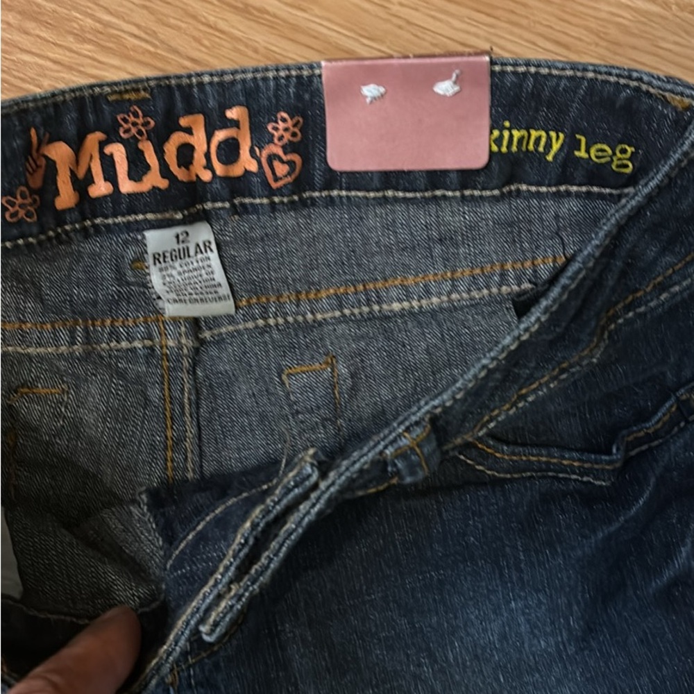 Mudd Blue Skinny Jeans for girls size 12 brand new with tag